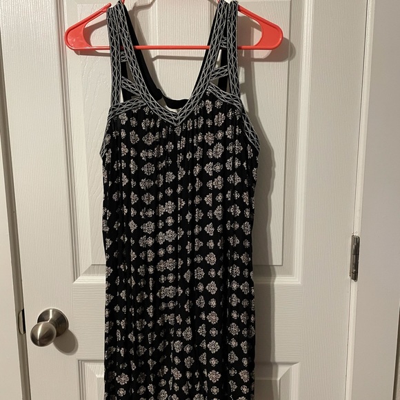 American Eagle b&w boho tank size mini dress sz M - Picture 7 of 12
